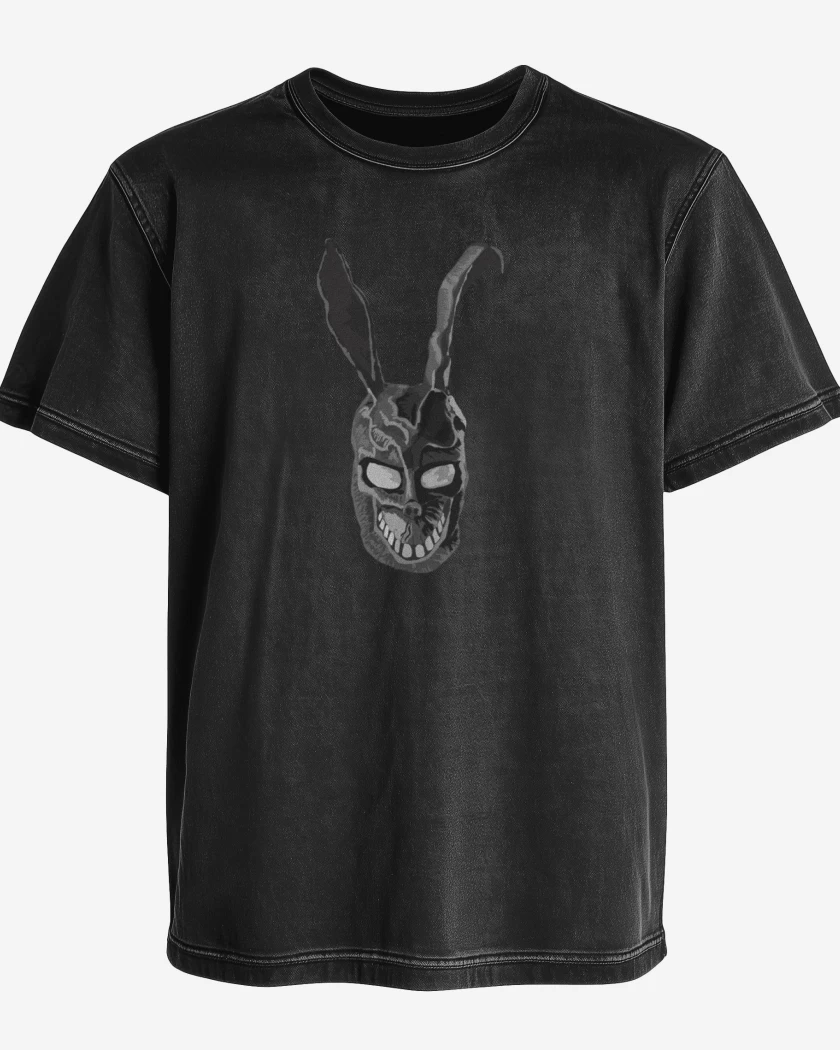 Polera desgastada Negro de Frank
