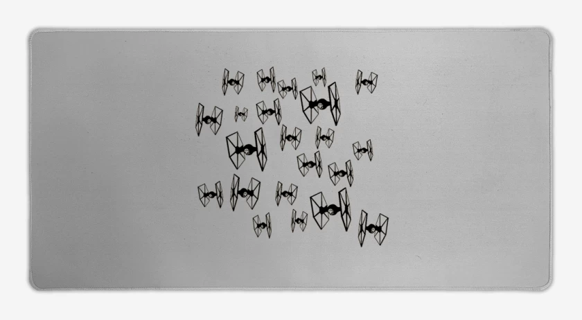 Mouse pad Gamer Gris Melange de star wars2