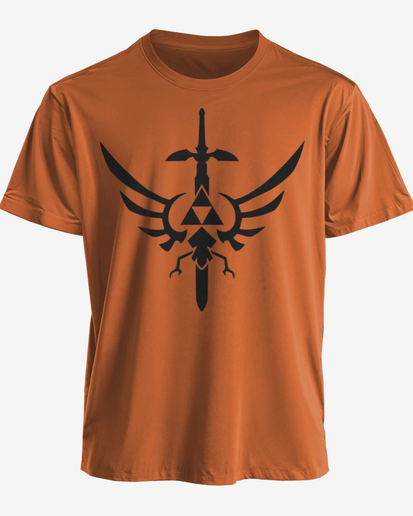 Polera The Legend Of Zelda - Shield And Sword