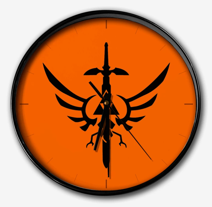 Reloj Naranjo de The Legend Of Zelda - Shield And Sword
