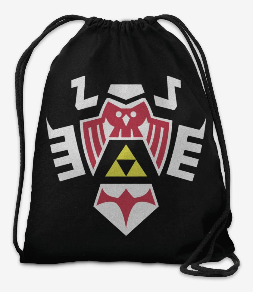 Mochila Negro de The Legend Of Zelda - Termina Shield