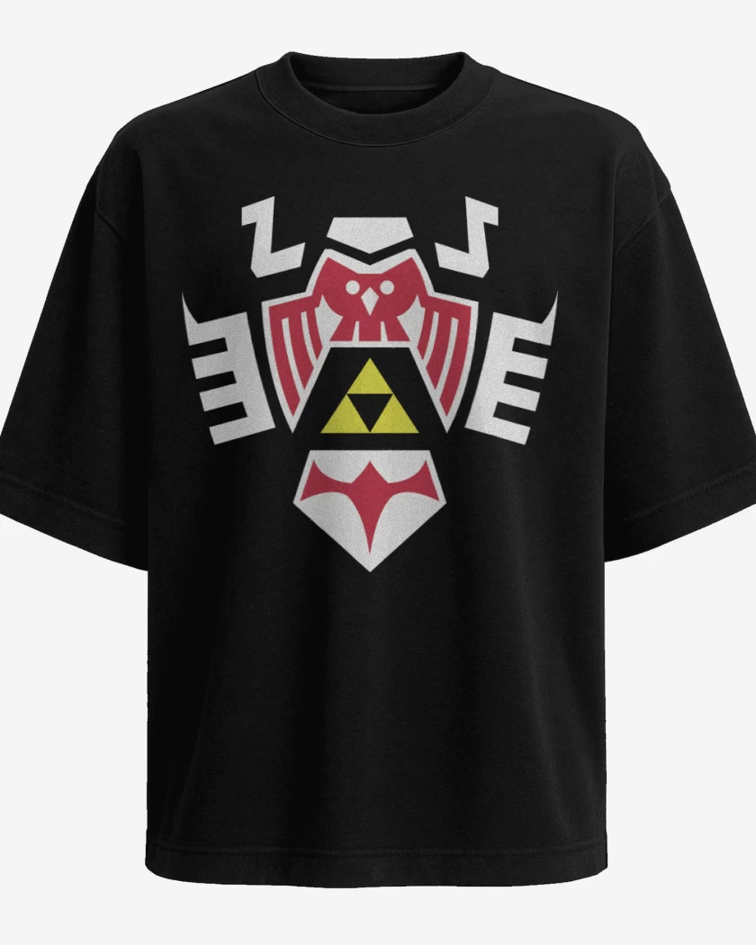 Polera Oversize The Legend Of Zelda - Termina Shield