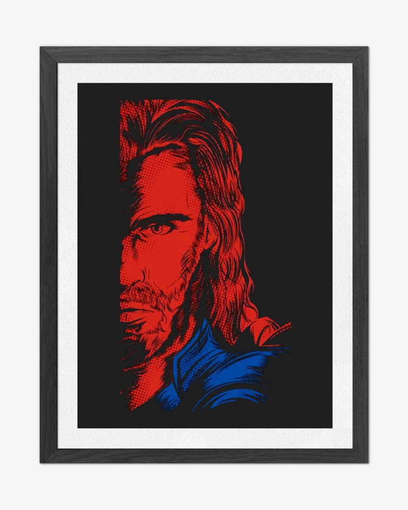 Cuadro decorativo Negro de Thor imp directa