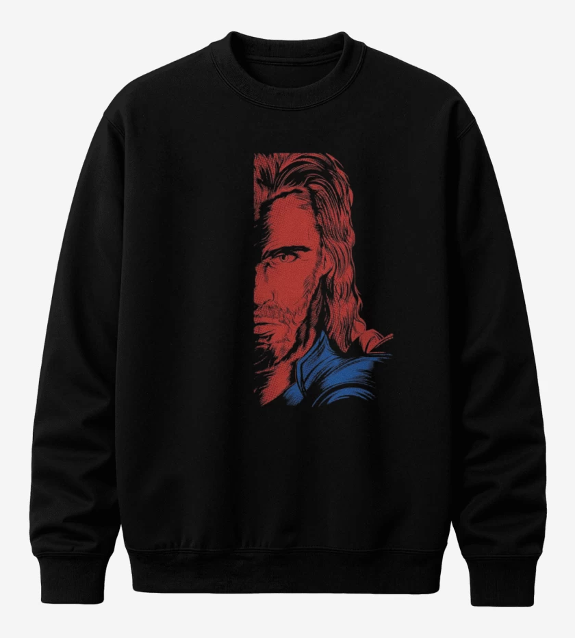 Poleron polo Negro de Thor imp directa