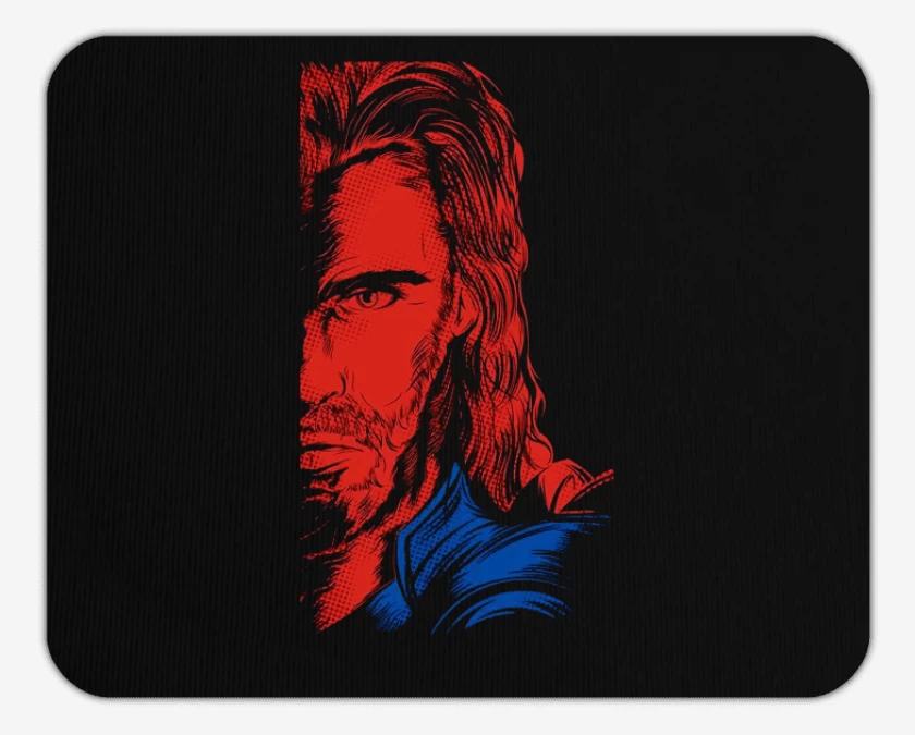 Mousepad Negro de Thor imp directa