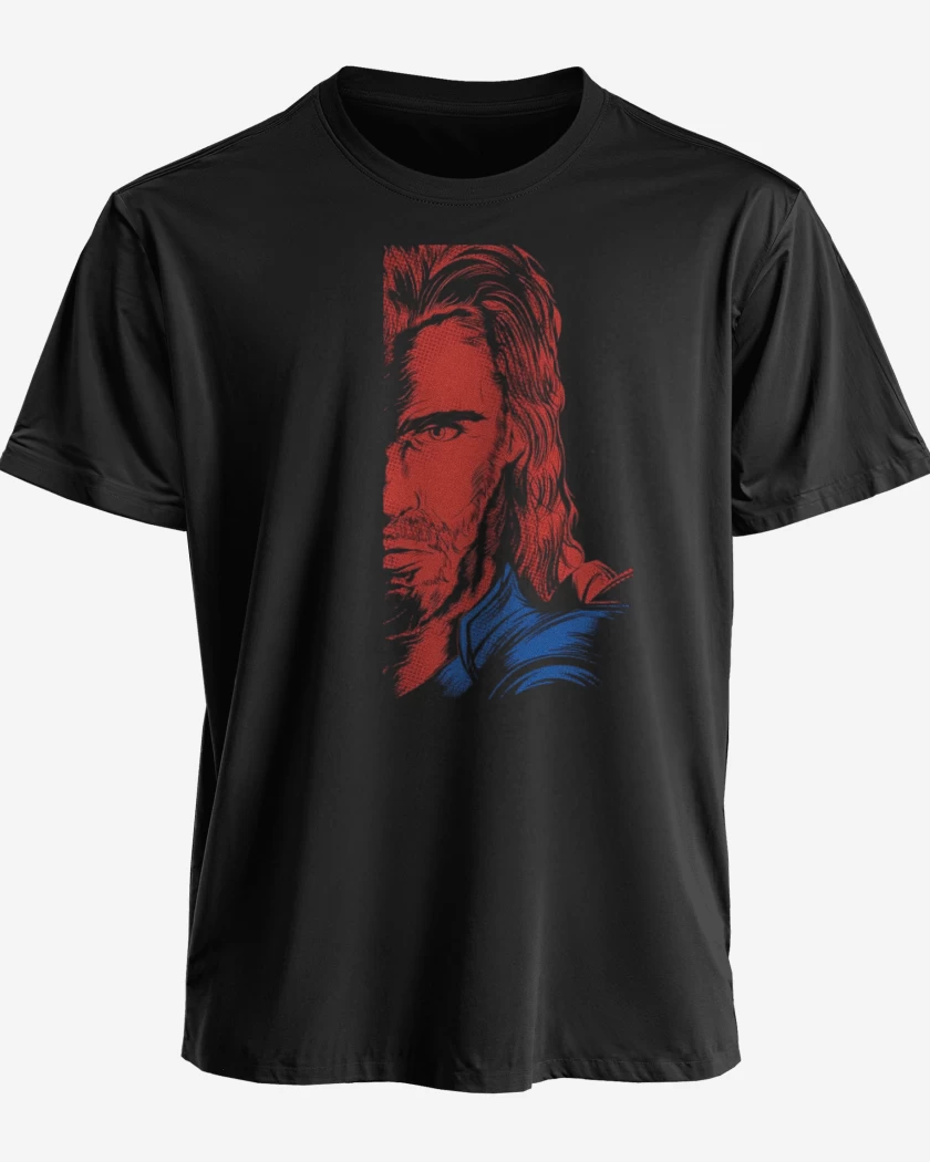 Polera premium Negro de Thor imp directa