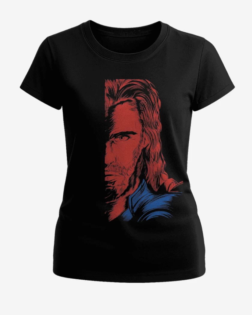 Polera de Mujer Negro de Thor imp directa