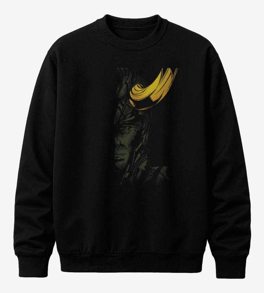 Poleron polo Negro de Loki imp dir