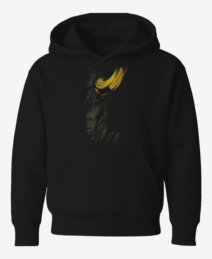 Poleron de niño Negro de Loki imp dir