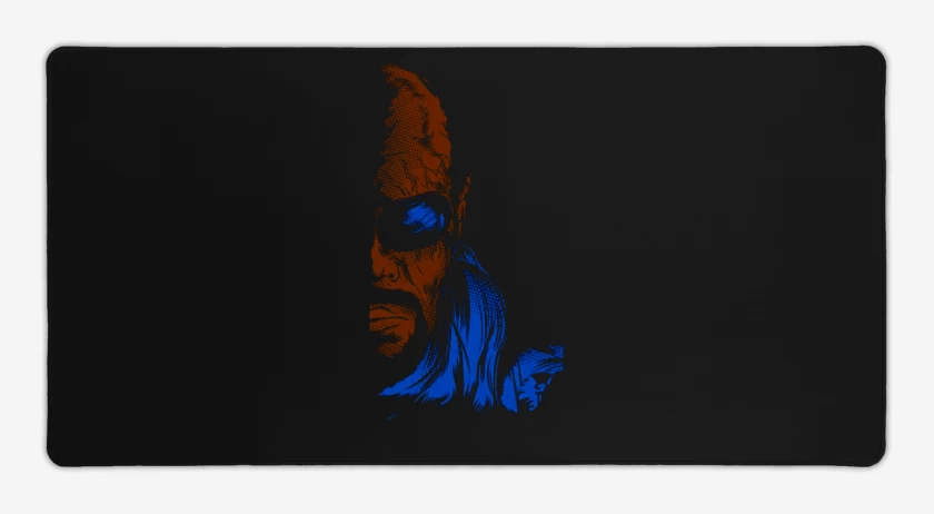 Mouse pad Gamer Negro de Nick fury