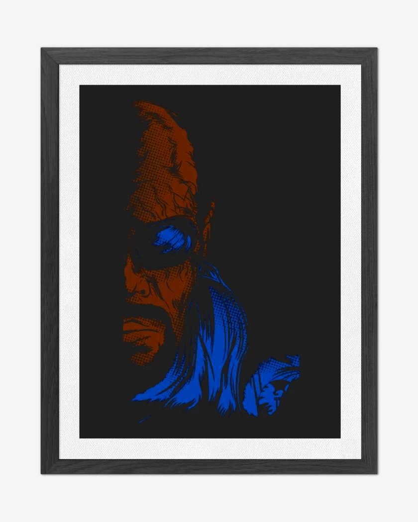 Cuadro decorativo Negro de Nick fury