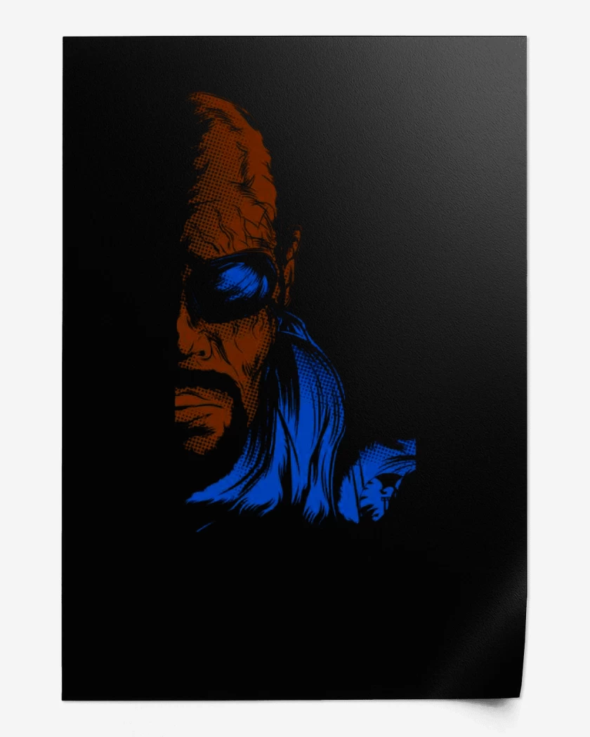 Print Negro de Nick fury