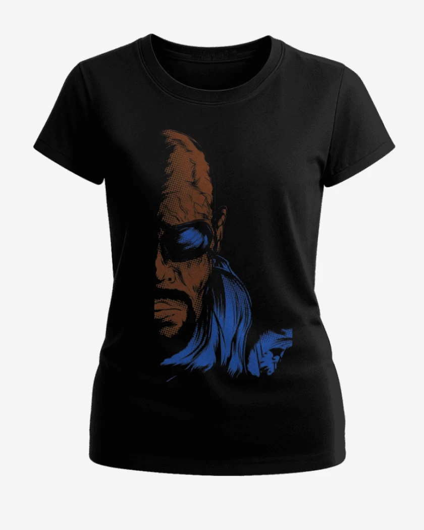 Polera de Mujer Negro de Nick fury