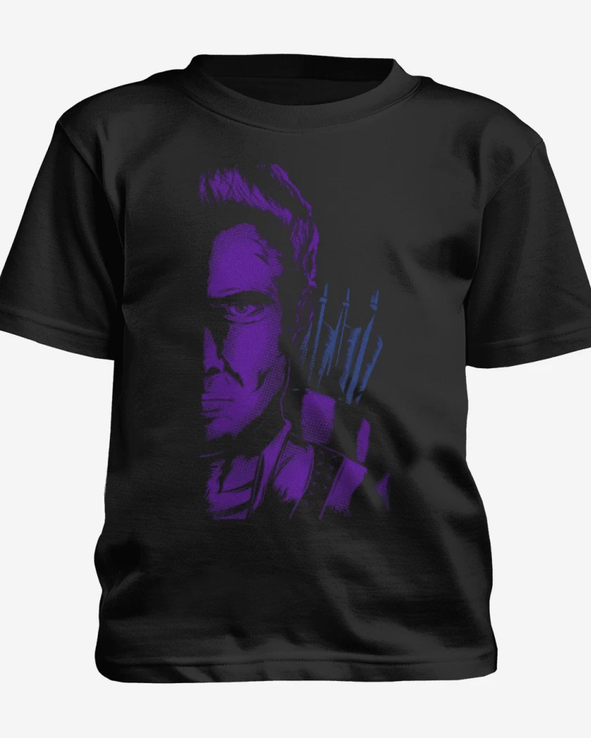 Polera de niño Negro de Hawkeye