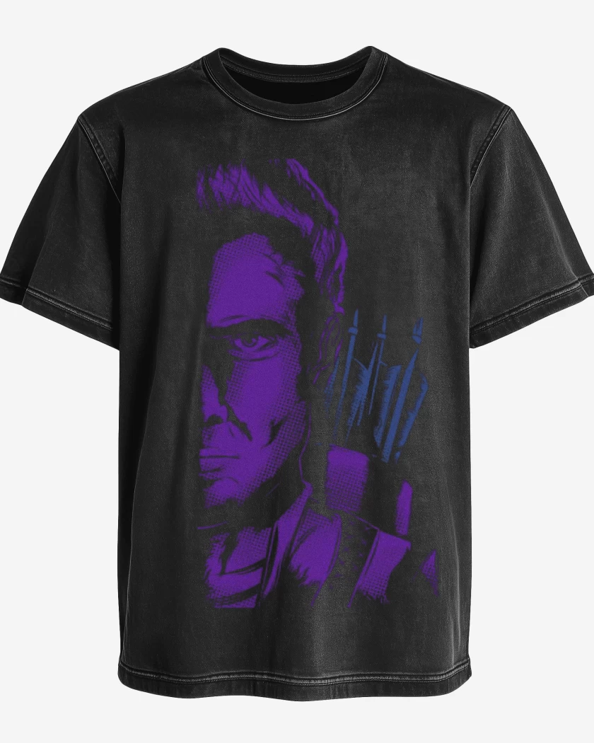Polera desgastada Hawkeye