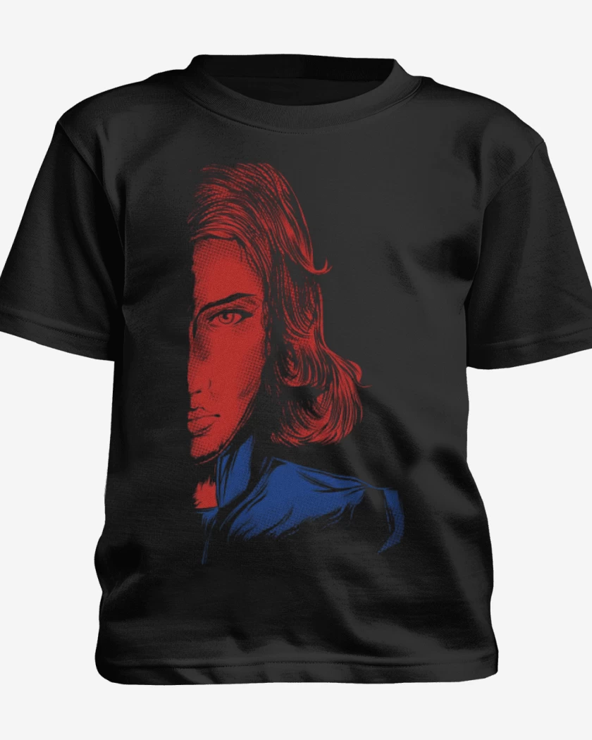 Polera de niño Negro de Black widow