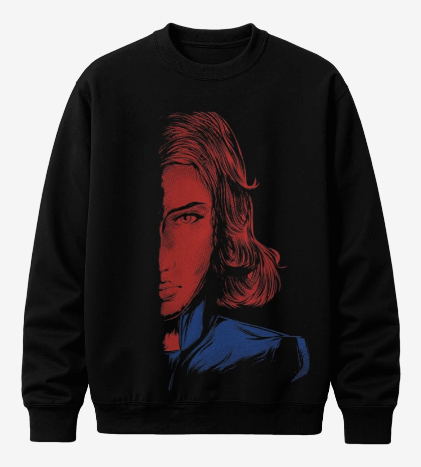 Poleron polo Black widow