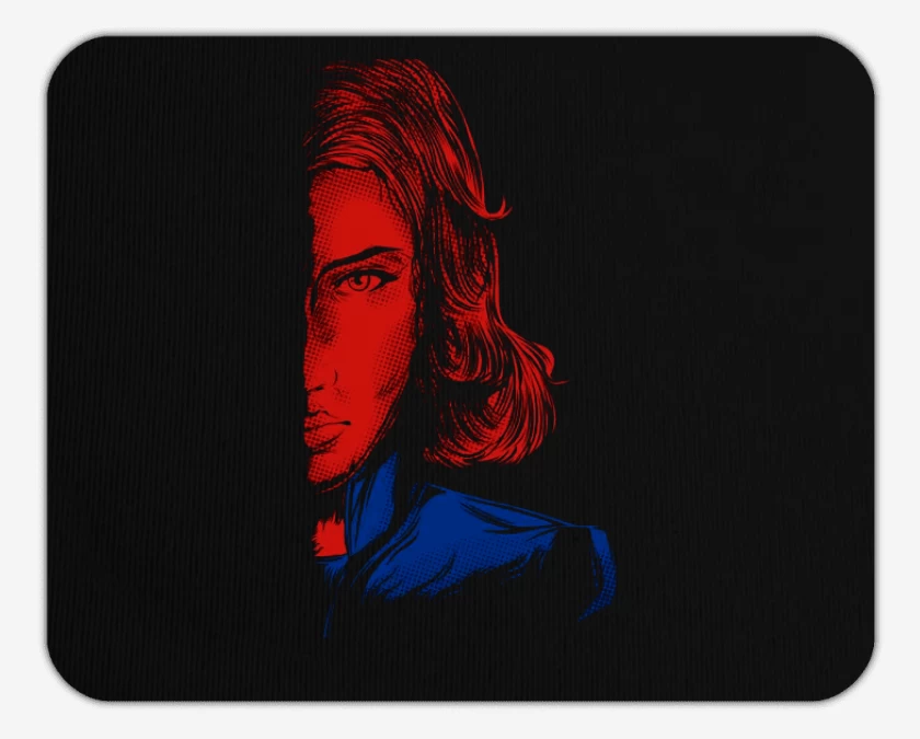 Mousepad Negro de Black widow