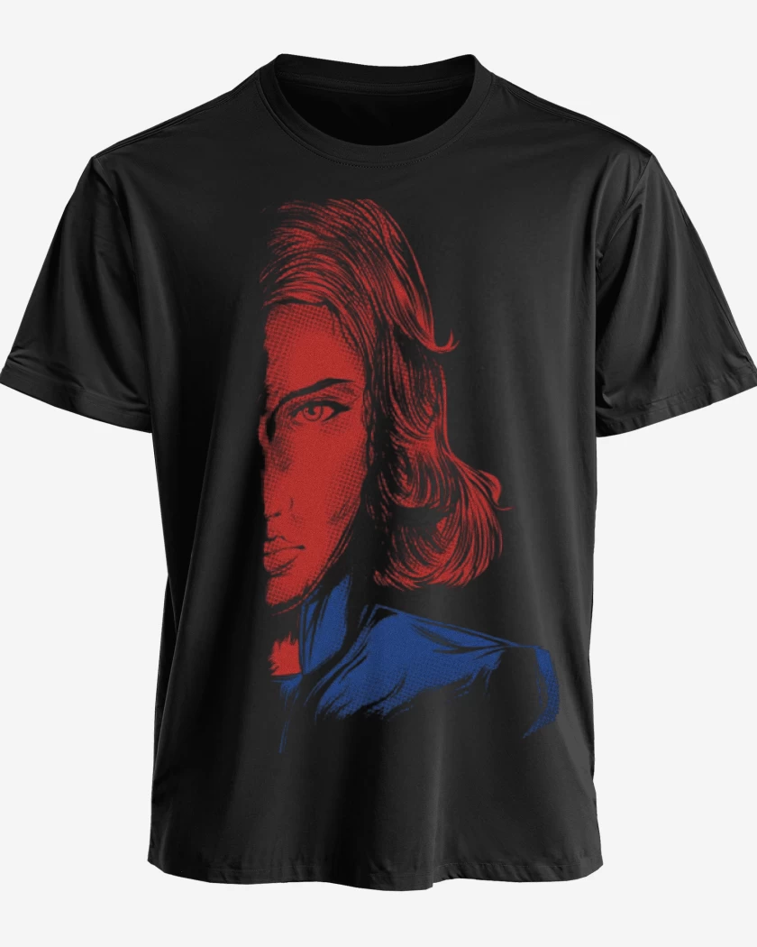 Polera premium Negro de Black widow