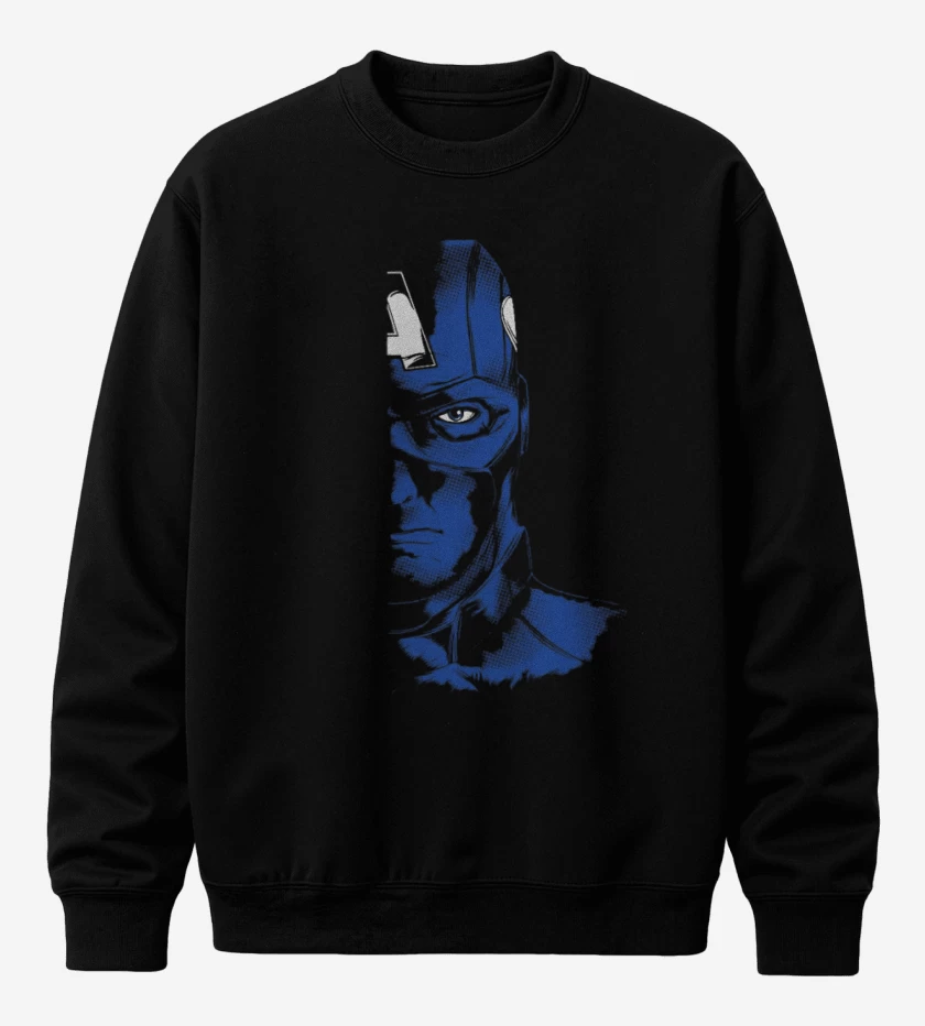 Poleron polo Capitan america imp dir