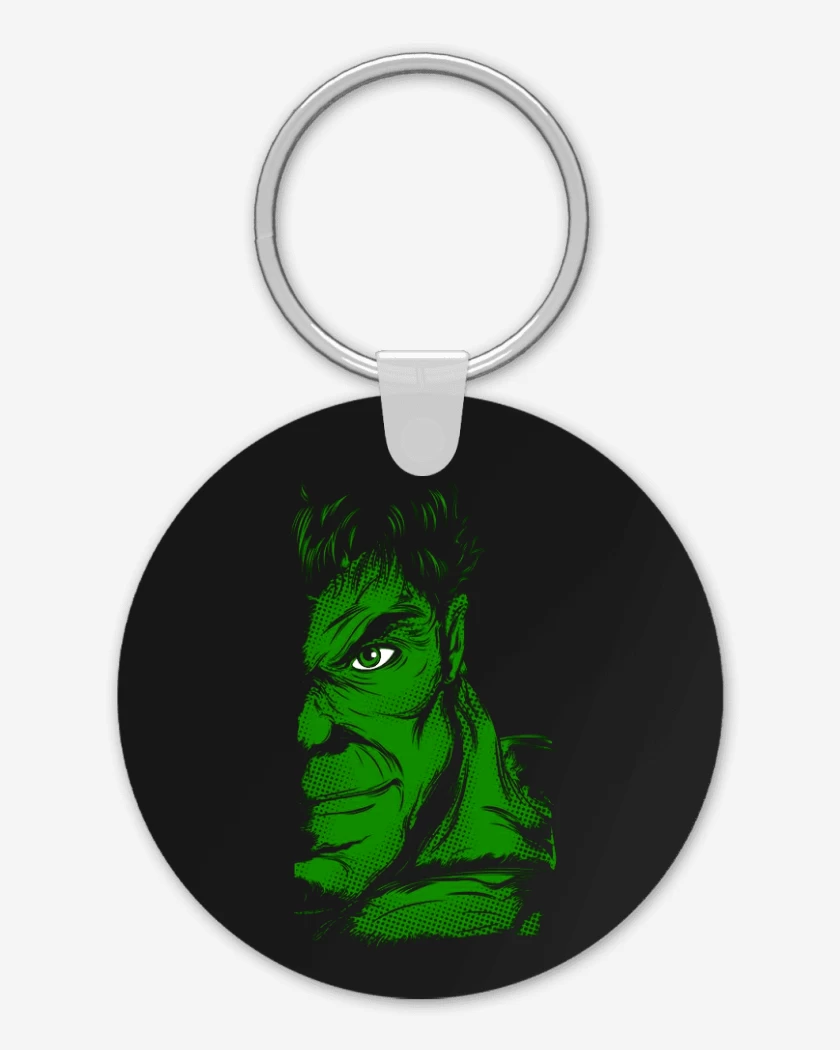 Llavero Negro de Hulk imp dir