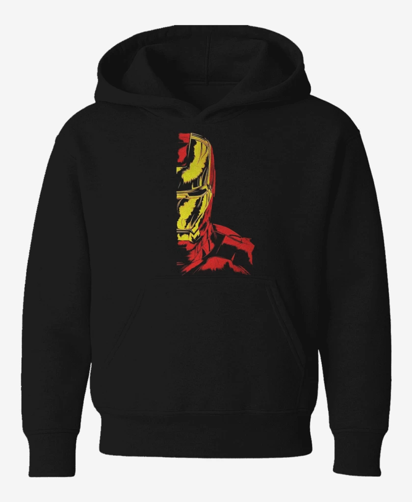 Poleron de niño Negro de Iron man Imp dir
