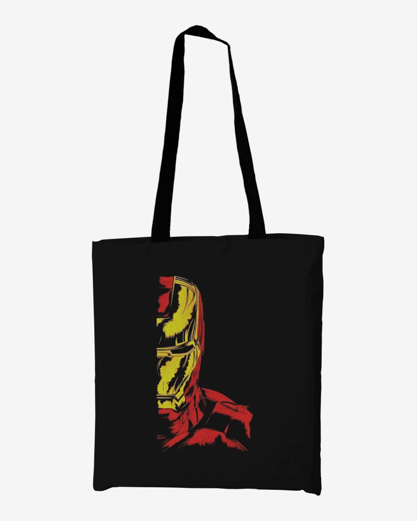 Totebag Negro de Iron man Imp dir