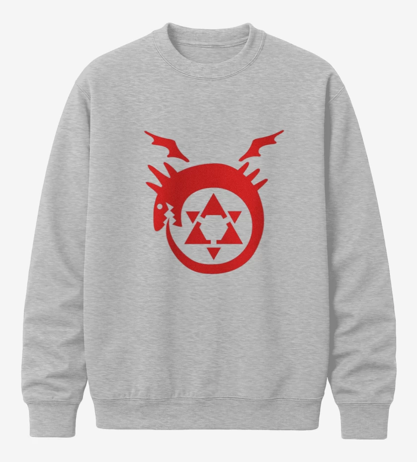 Poleron polo Gris Melange de fullmetal