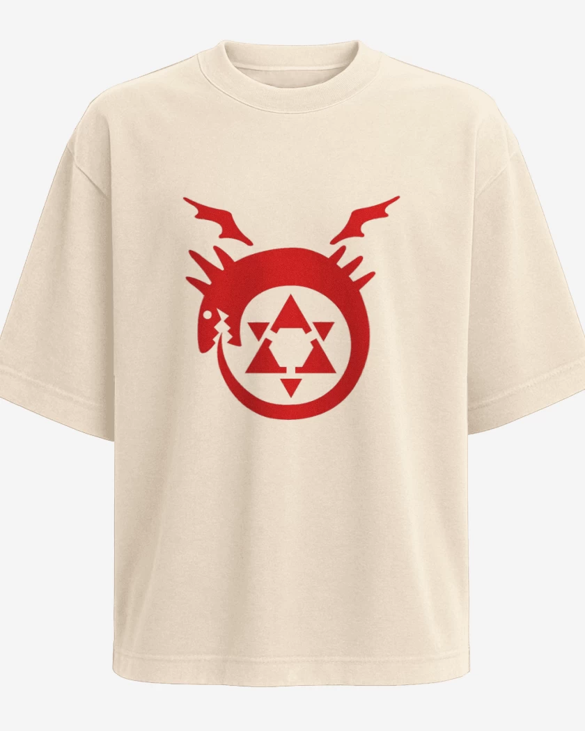Polera Oversize Beige de fullmetal