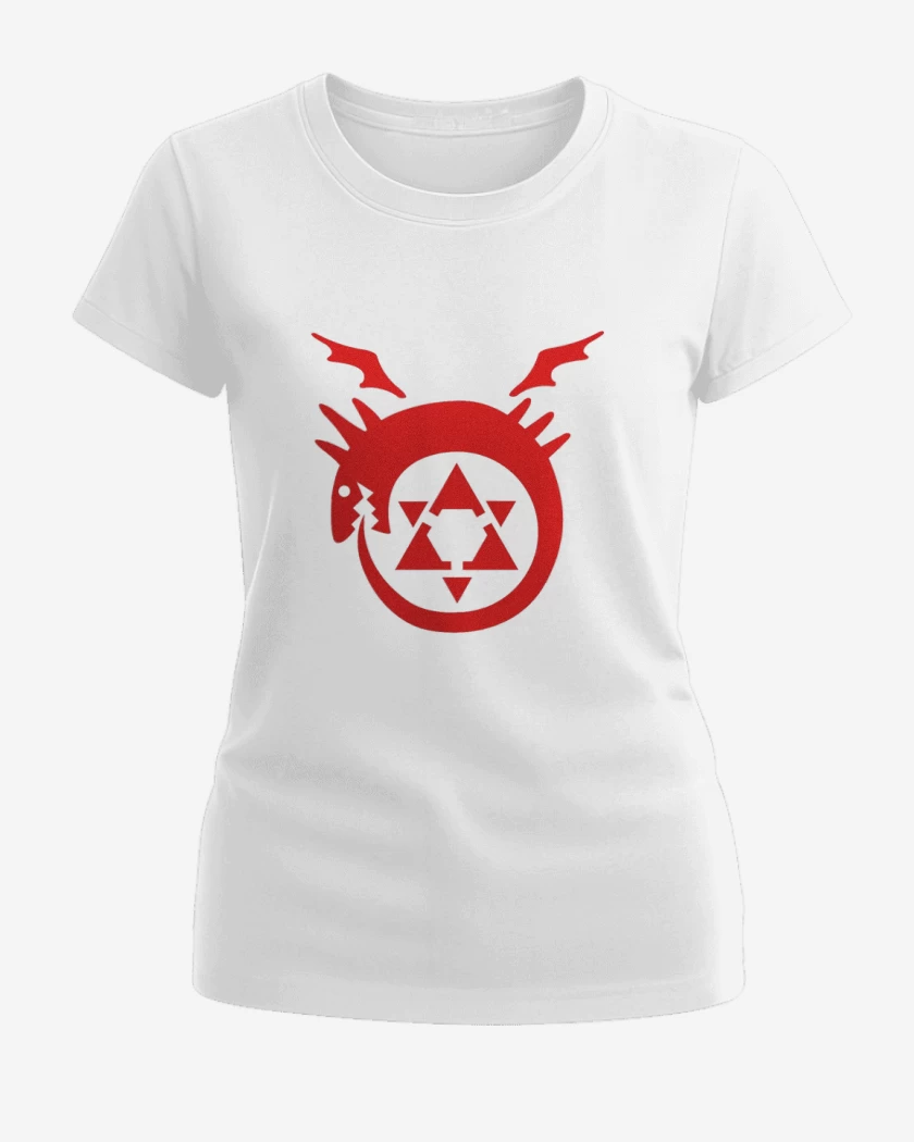 Polera de Mujer Blanco de fullmetal