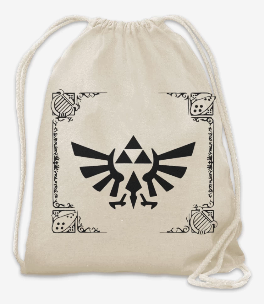 Mochila Blanco de The Legend Of Zeda - Trifuerza 3ds