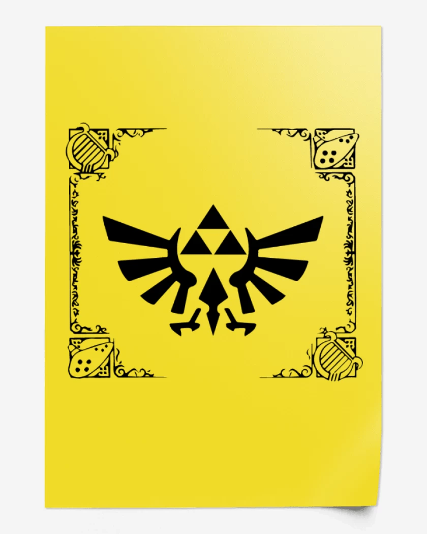 Print The Legend Of Zeda - Trifuerza 3ds