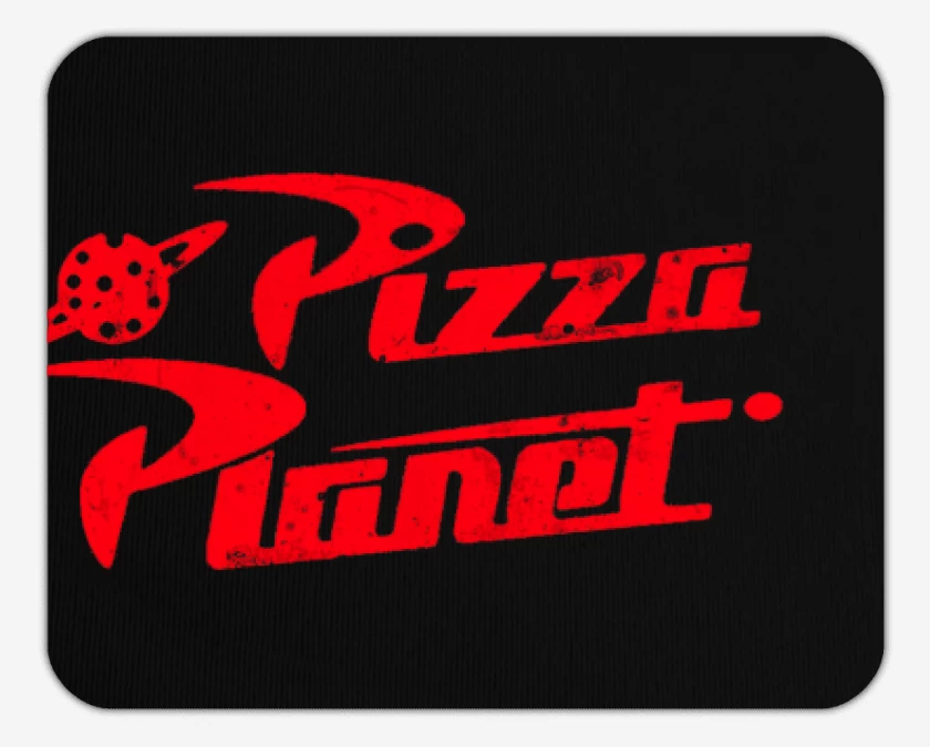 Mousepad pizza planet