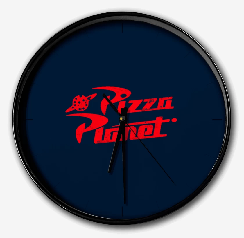 Reloj pizza planet