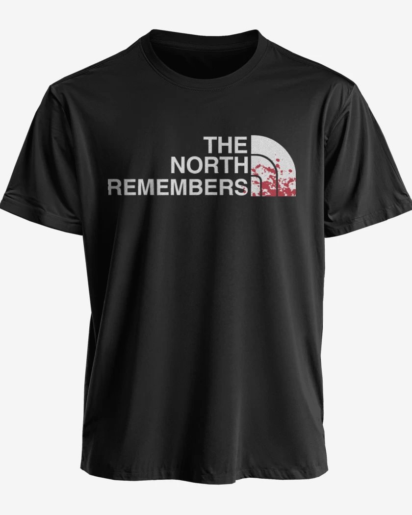 Polera premium Negro de The north remembers