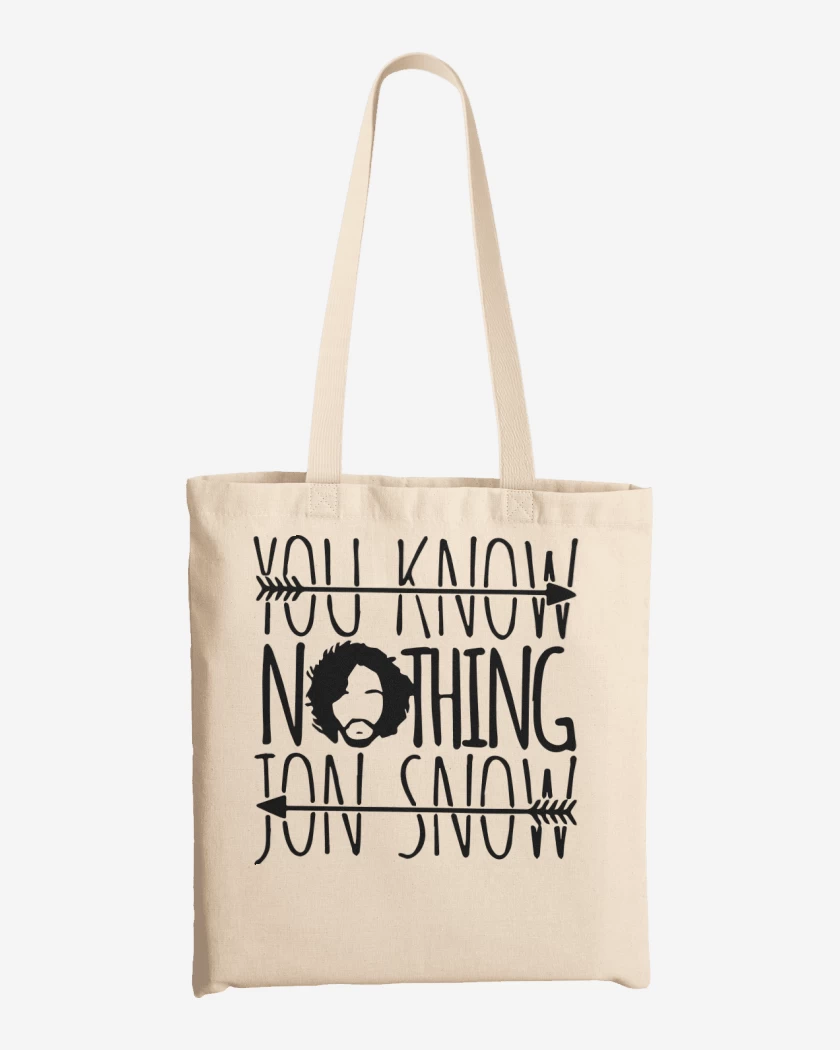 Totebag You know nothing jon snow