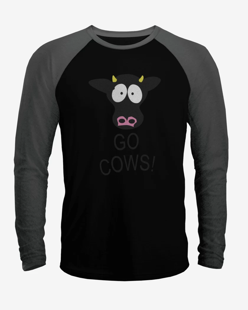 Polera Raglan Go cows