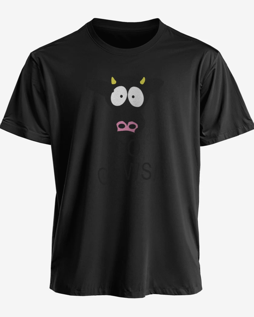 Polera premium Negro de Go cows