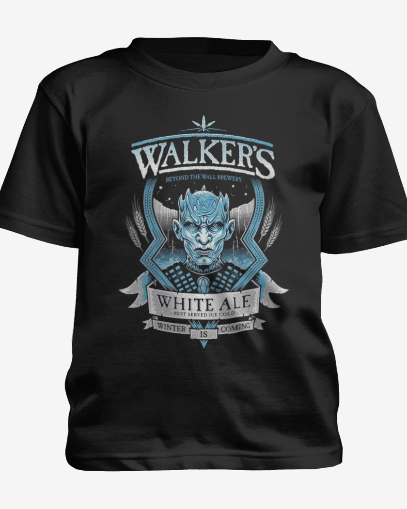 Polera de niño Negro de Walkers winter ale
