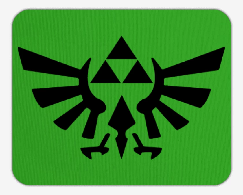 Mousepad The Legend Of Zelda - Trifuerza