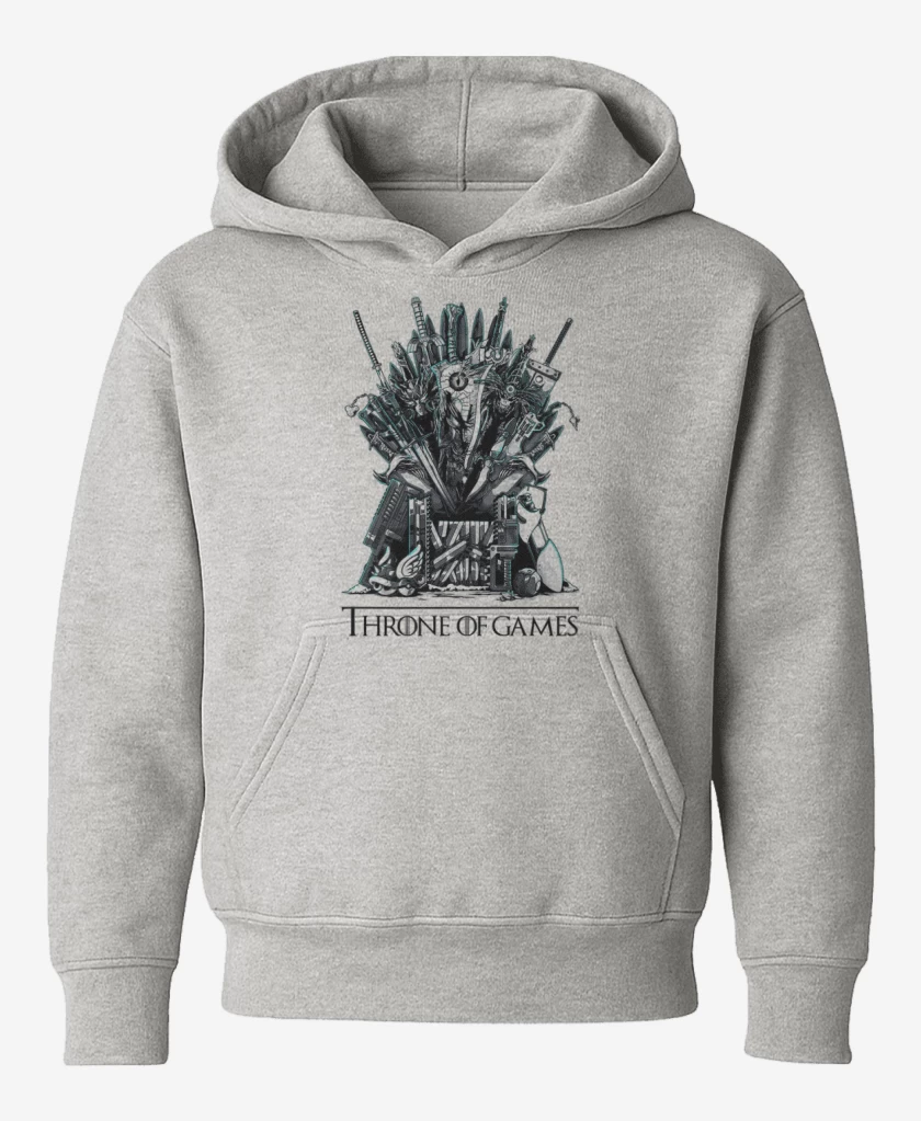 Poleron de niño Gris Melange de Thrones of games