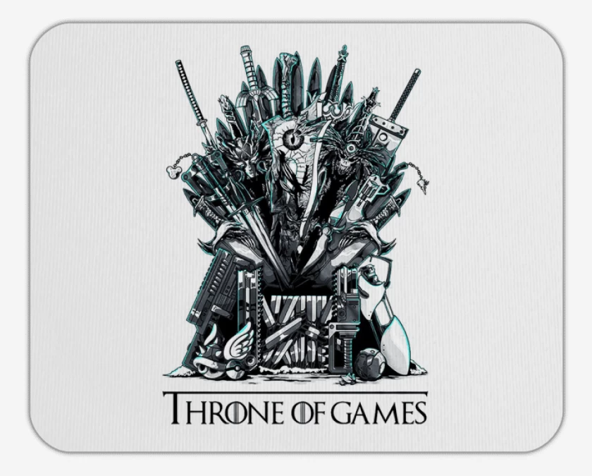 Mousepad Blanco de Thrones of games