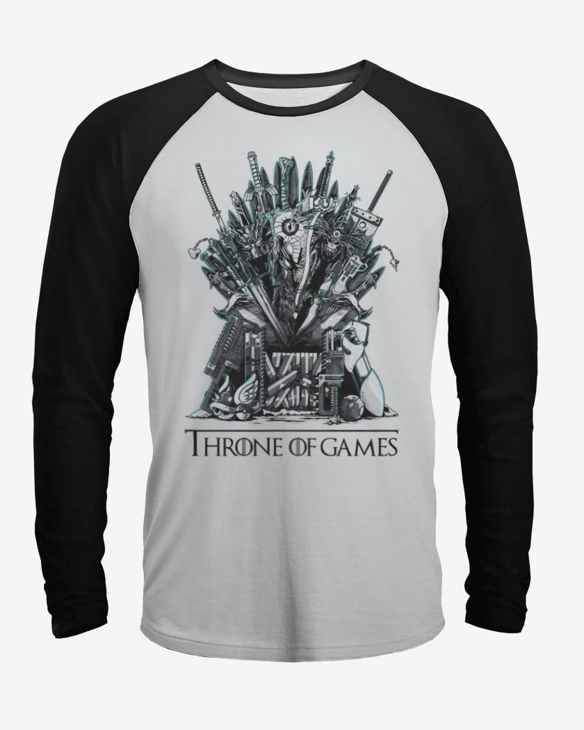 Polera Raglan Thrones of games