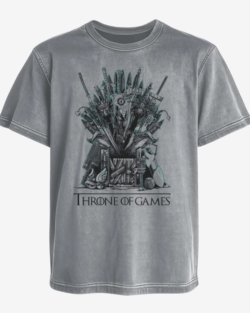Polera desgastada Thrones of games