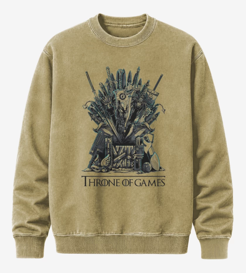 Poleron Polo Acid Wash Beige de Thrones of games