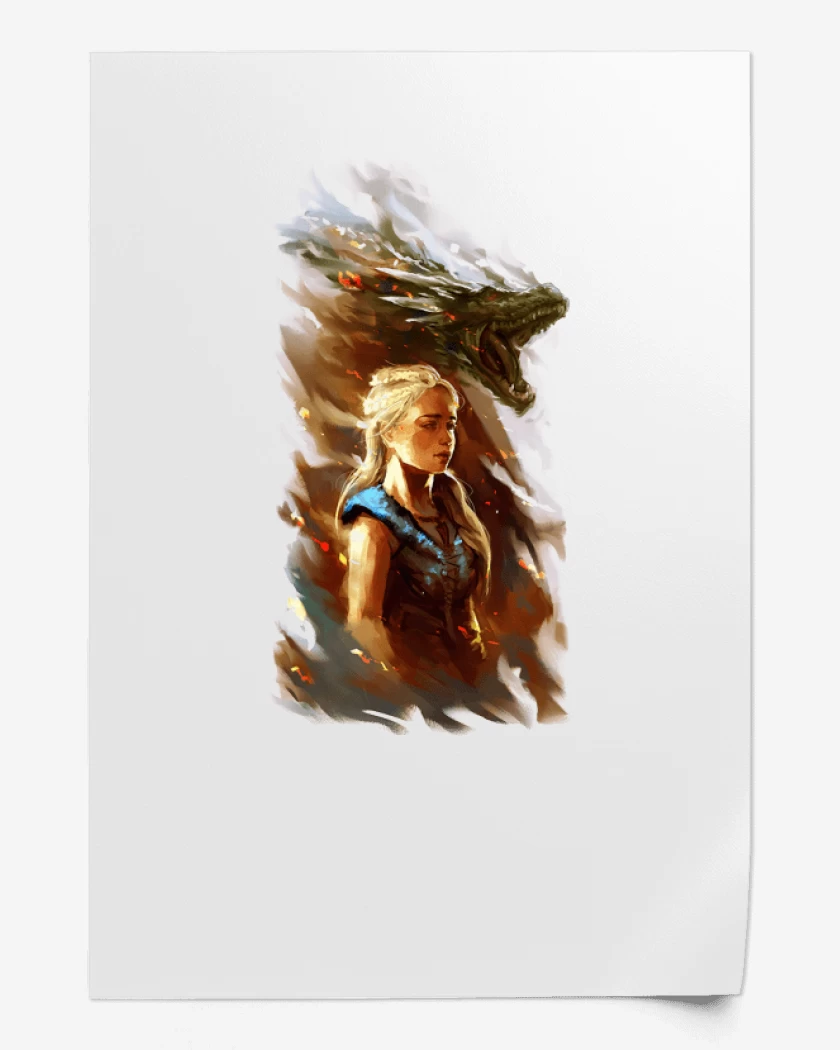 Print La reina de dragones