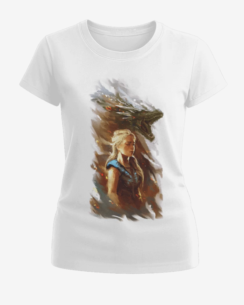 Polera de Mujer La reina de dragones