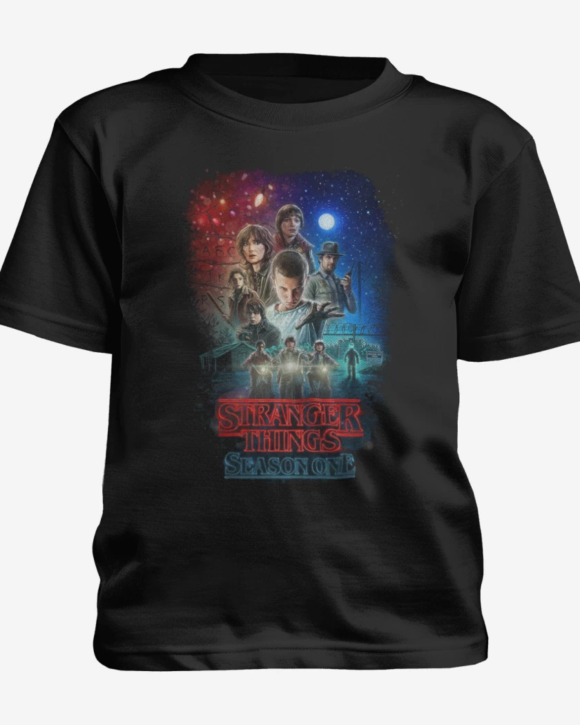 Polera de niño Stranger things season one