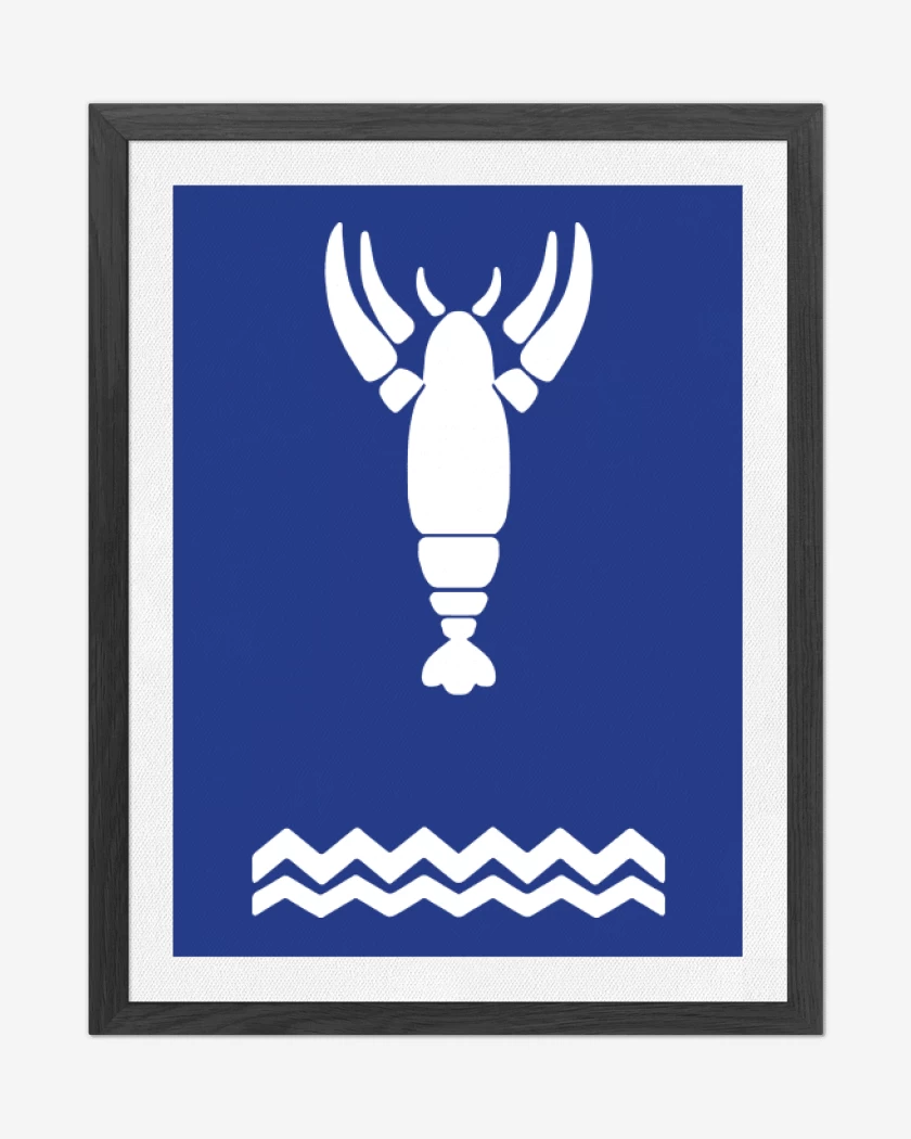 Cuadro decorativo Azul Rey de The Legend Of Zelda - Wind Waker