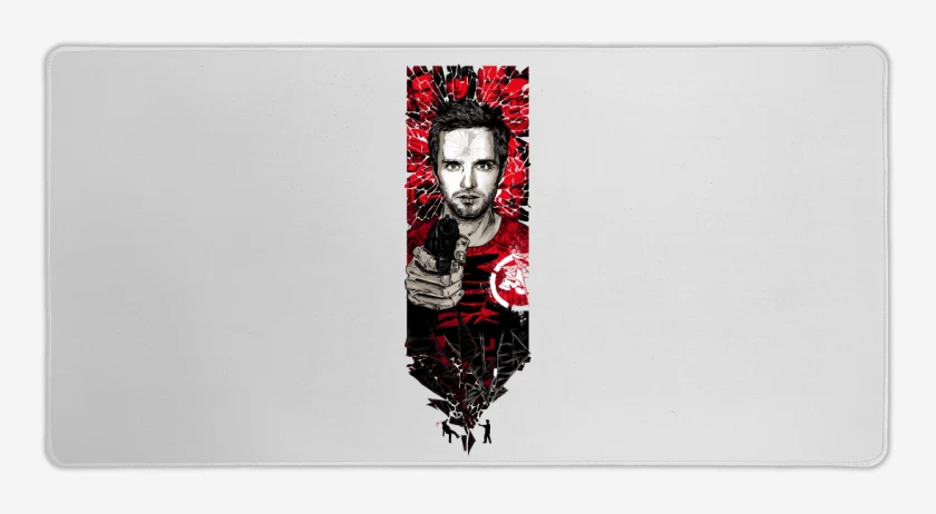 Mouse pad Gamer Blanco de Jesse